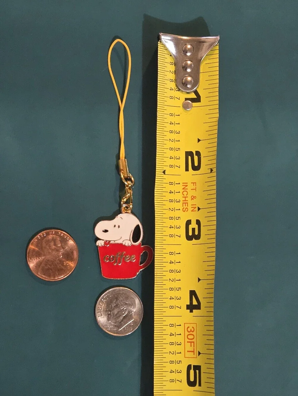 Peanuts: Snoopy Red Coffee Mug Pet Charm